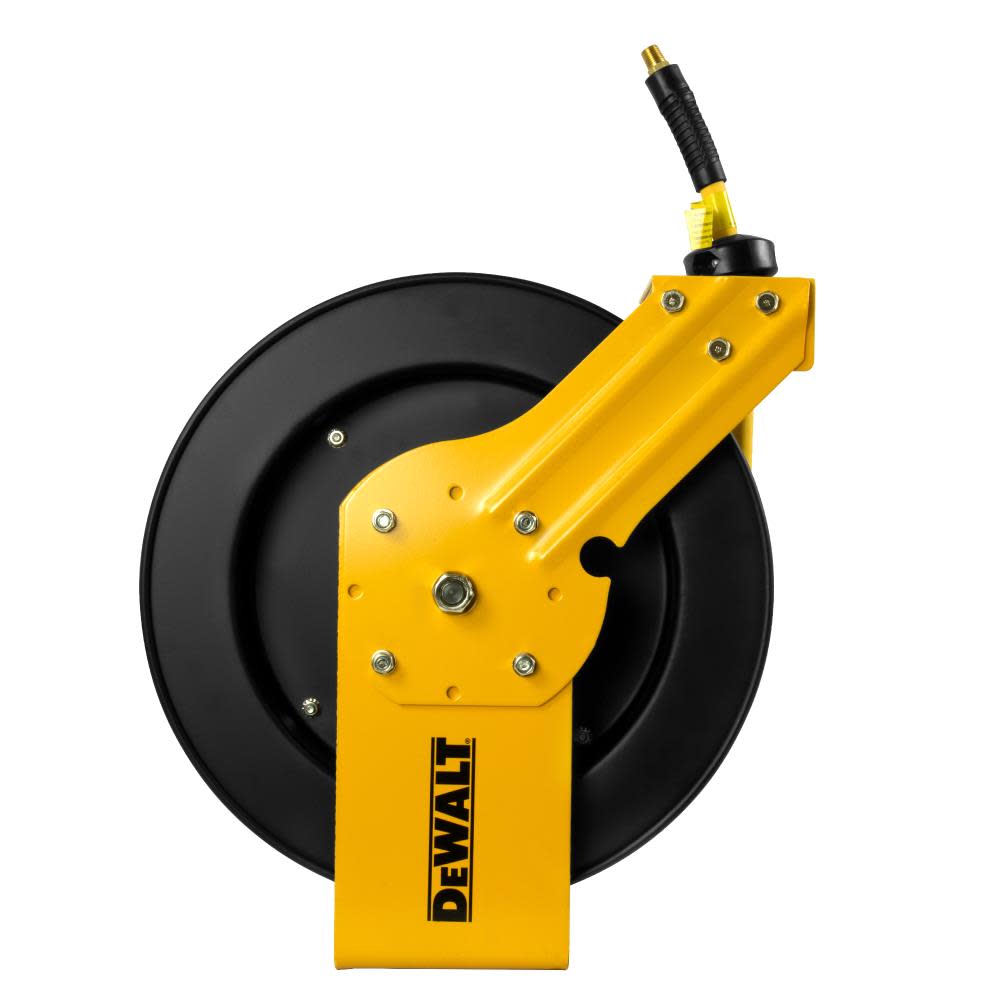 DEWALT 3/8 in. x 50 ft. Single Arm Auto Retracting Air Hose Reel - Ascmtools