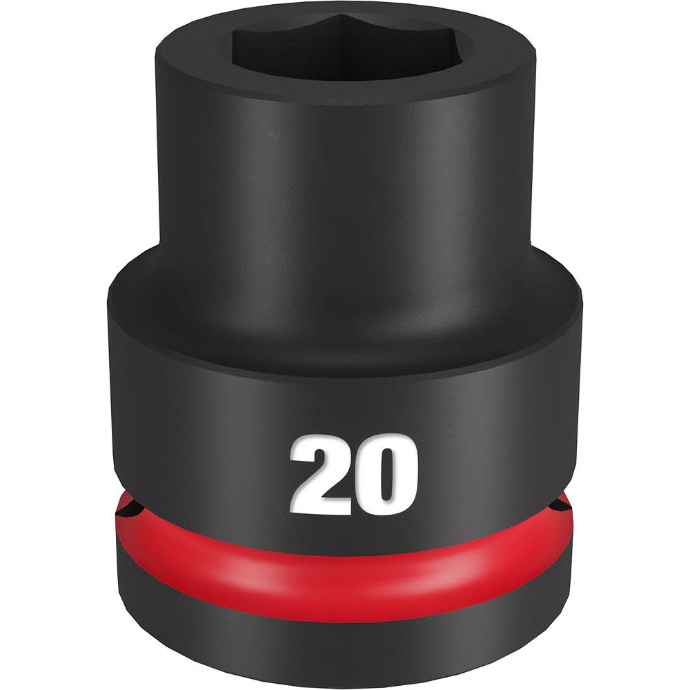 Milwaukee Impact Socket 3/4″ Drive 20mm Standard 6 Point - Ascmtools