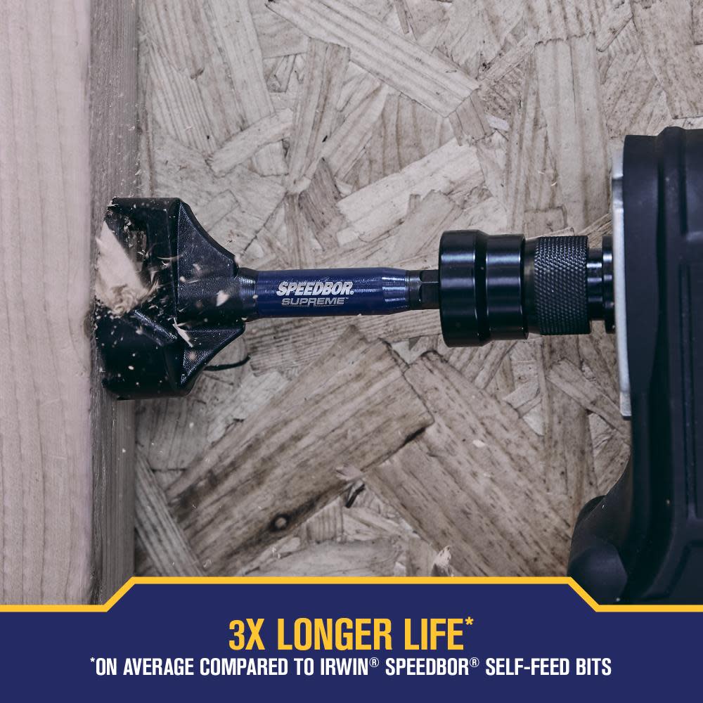 Irwin SPEEDBOR SUPREME SP Self Feed Bit 2″ - Ascmtools
