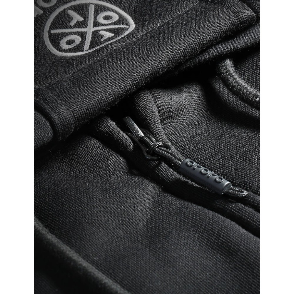 ORORO Unisex Black Heated Fleece Hoodie Kit Small - Ascmtools