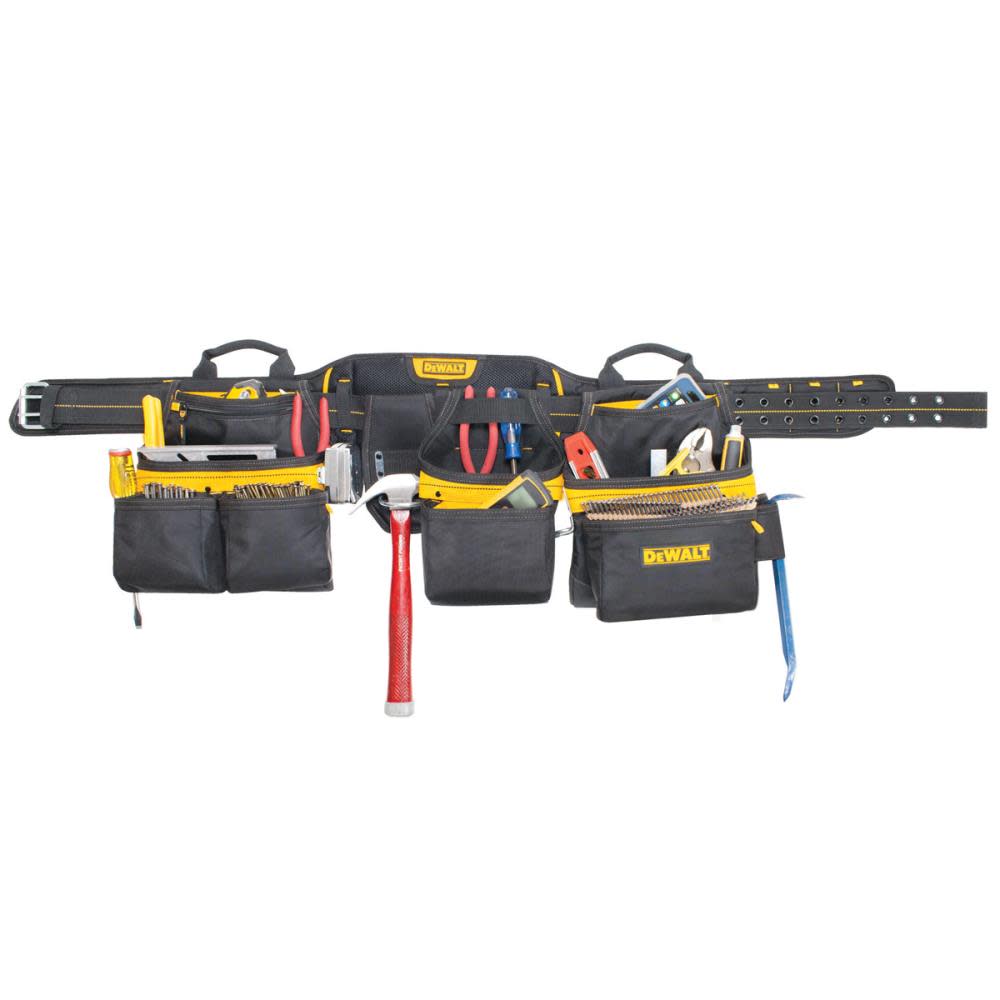 DEWALT 31 Pocket Professional Carpenter’s Combo Apron - Ascmtools