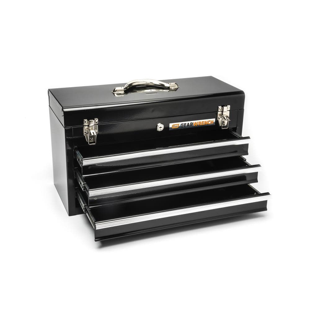 GEARWRENCH Tool Box 20″ 3 Drawer Steel - Ascmtools