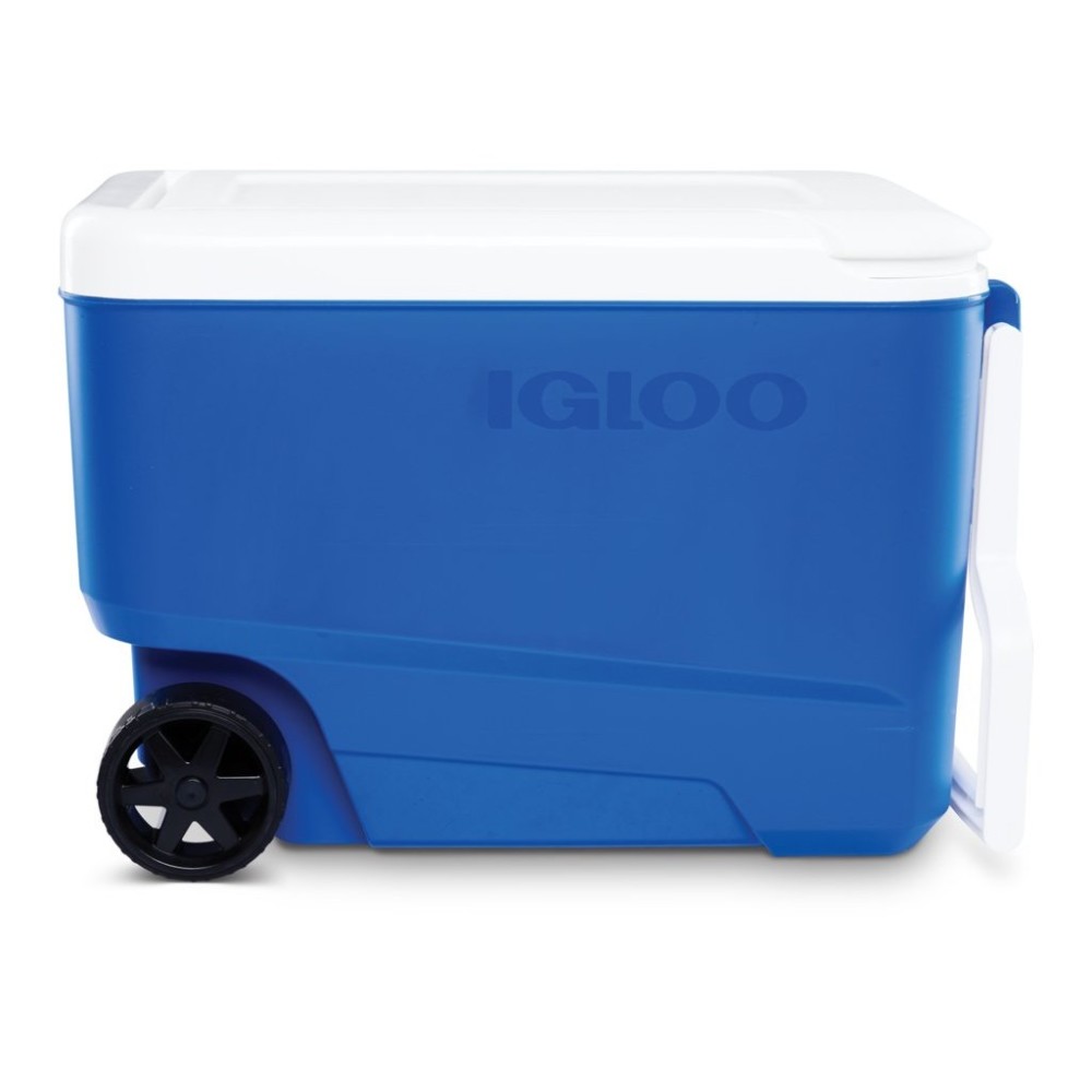 Igloo Wheelie Cool 38 Hard Cooler Majestic Blue 38qt - Ascmtools