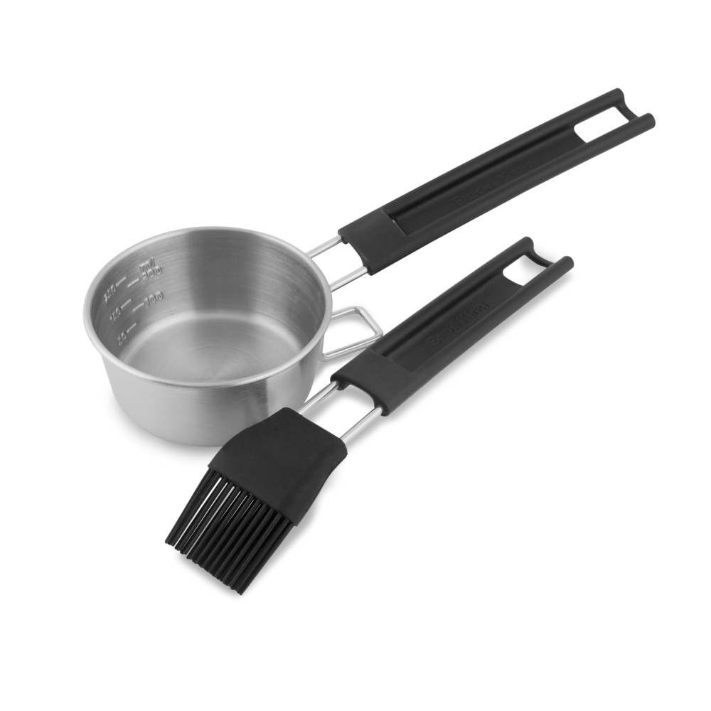 Broil King 2 Piece Stainless Steel Deluxe Basting Set - Ascmtools