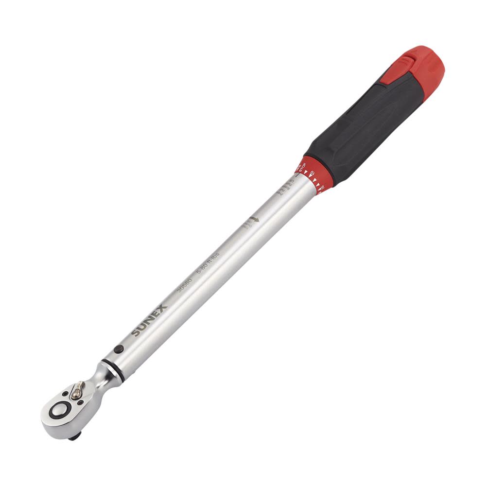 Sunex Indexing Torque Wrench 3/8″ Drive - Ascmtools
