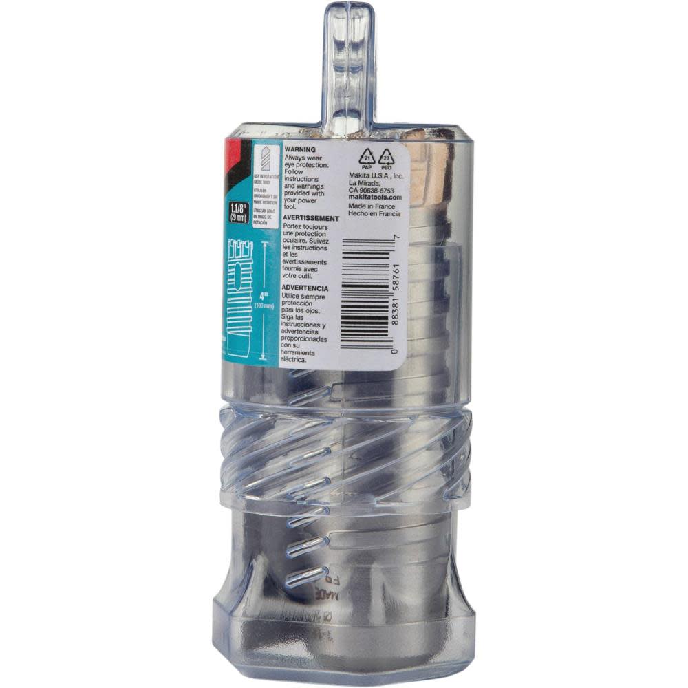 Makita 1 1/8″ x 4″ Rebar Cutter Drill Bit Head Only - Ascmtools