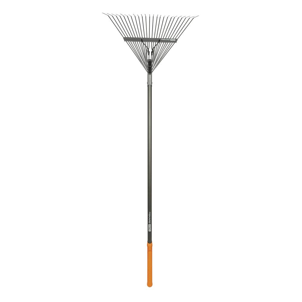 Fiskars PRO Stick Leaf Rake - Ascmtools
