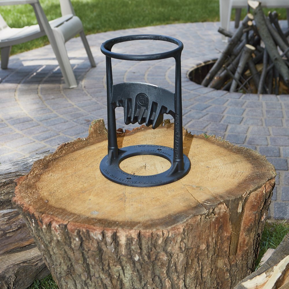 Kindling Cracker High Quality Manual Cast Iron X-Large Firewood Splitter - Ascmtools