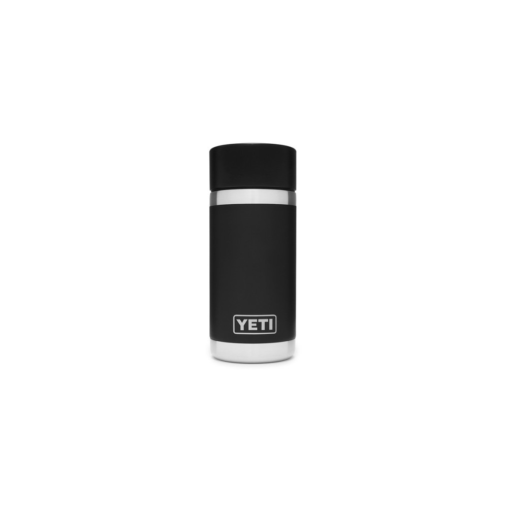 Yeti Black Rambler 12oz Bottle with Hotshot Cap - Ascmtools