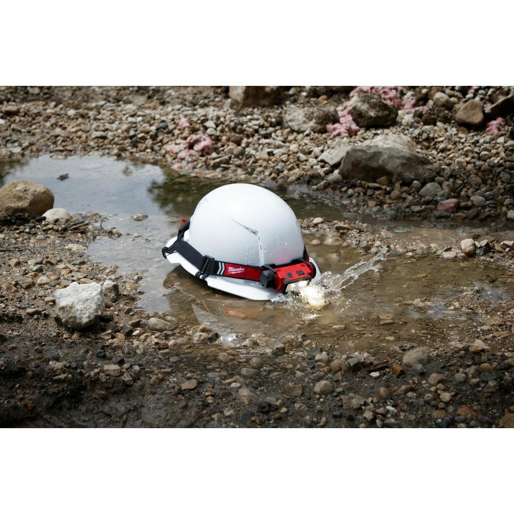 Milwaukee REDLTHIUM USB Hard Hat Headlamp - Ascmtools