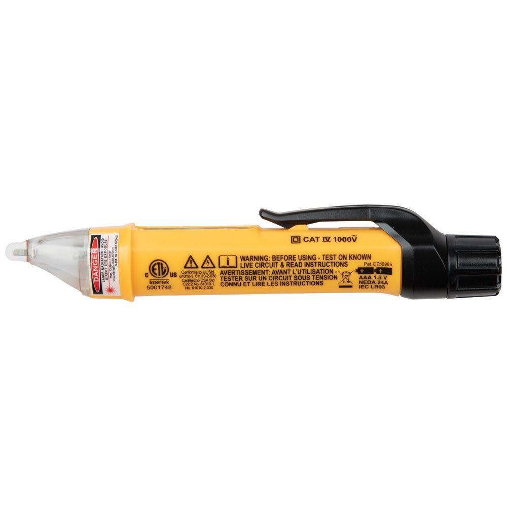 Klein Tools Non-Contact Voltage Tester with Laser - Ascmtools