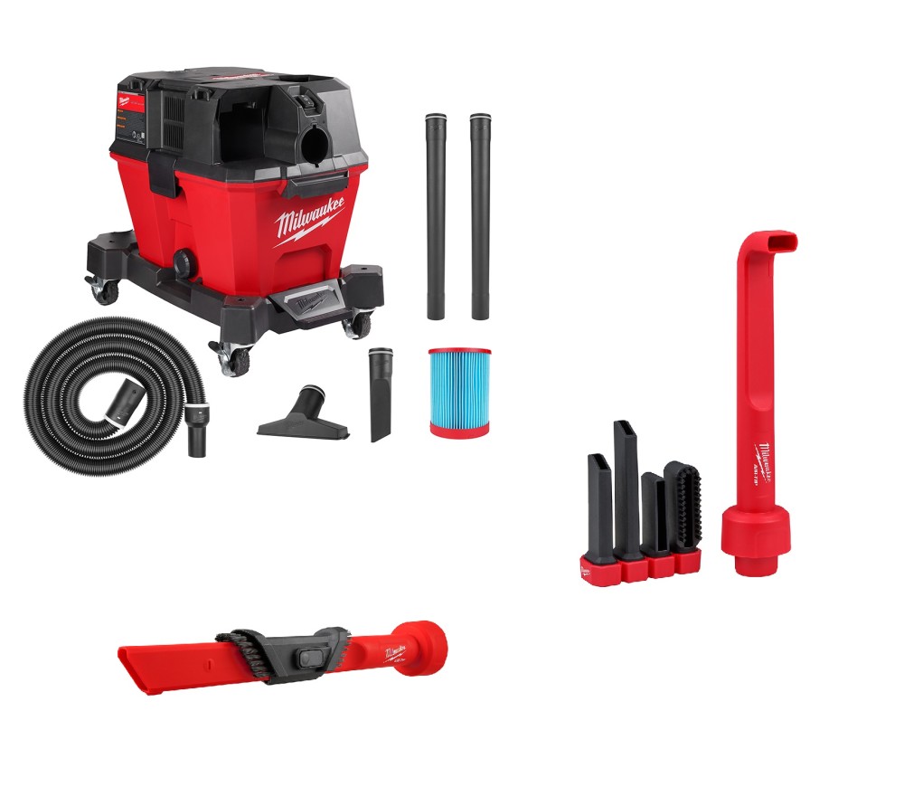 Milwaukee M18 FUEL Wet/Dry Vacuum Basic Bare Tool Bundle - Ascmtools