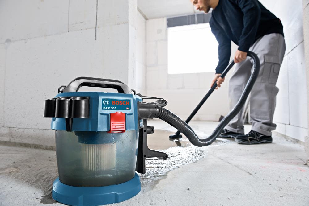 Bosch 18 V 2.6-Gallon Wet/Dry Vacuum Cleaner with HEPA Filter (Bare Tool) - Ascmtools