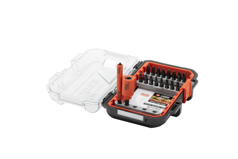 Crescent APEX u-GUARD Bit Set 18pc - Ascmtools