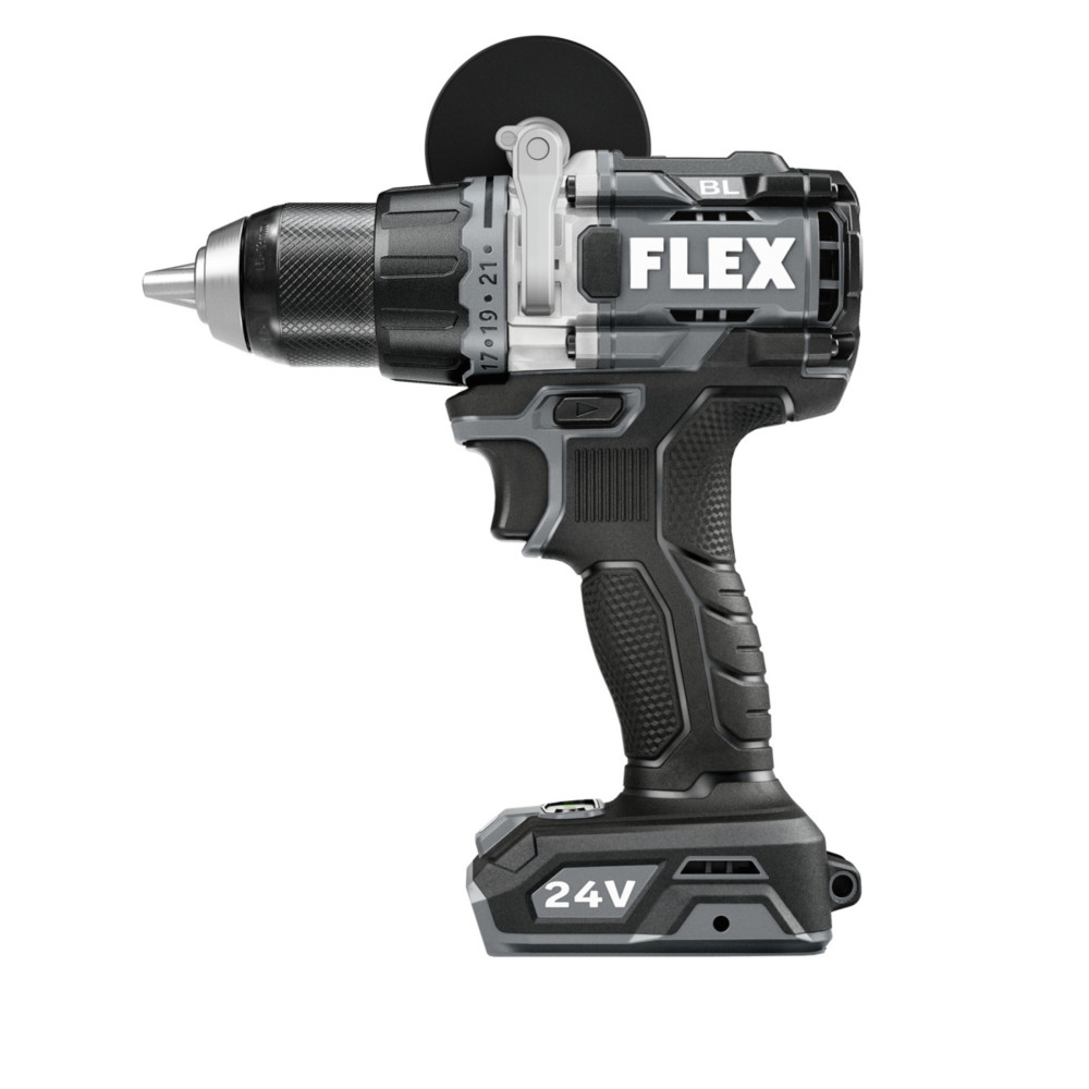 FLEX 24V 1/2″ 2 Speed Drill Driver With Turbo Mode Bare Tool - Ascmtools