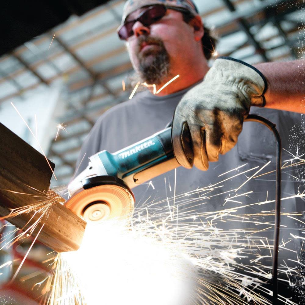 Makita 5 in. SJS High-Power Paddle Switch Angle Grinder - Ascmtools