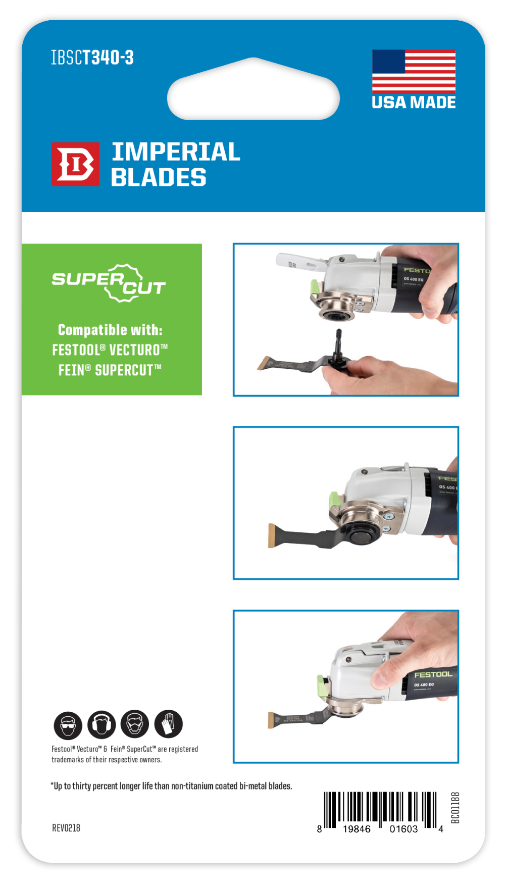 Imperial Blades SuperCut 1-3/4″ Multi-Material Storm Titanium Metal/Wood Blade 3PC - Ascmtools