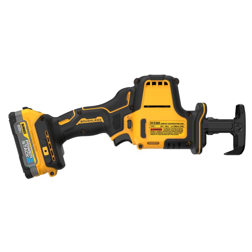 DEWALT ATOMIC 20V MAX One Handed Reciprocating Saw POWERSTACK Kit - Ascmtools