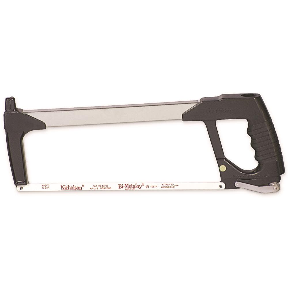 Crescent Nicholson 12″ High Tension Hacksaw Frame - Ascmtools