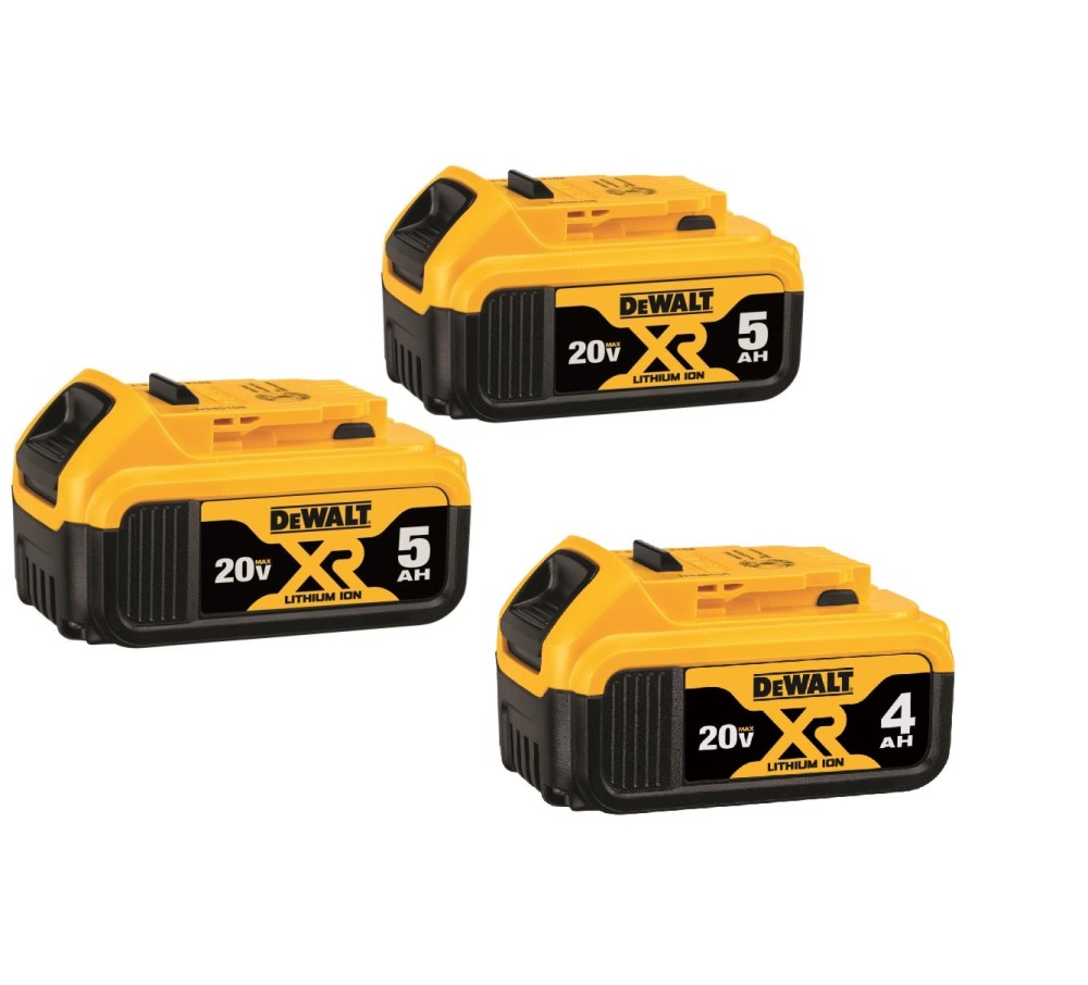 DEWALT 20V MAX Premium XR 3pk Battery Bundle - Ascmtools