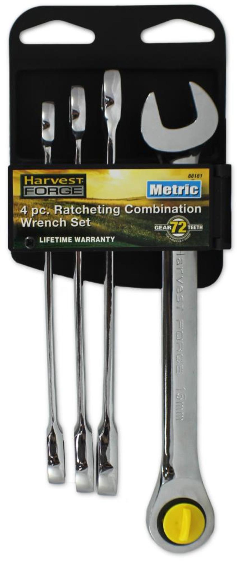 Allied International 4 piece Metric Ratcheting Wrenches - Ascmtools