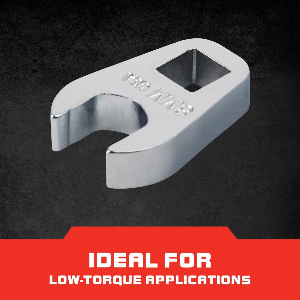 Proto 1/4″ Drive Metric Crowfoot Wrench 8 mm – Open End - Ascmtools
