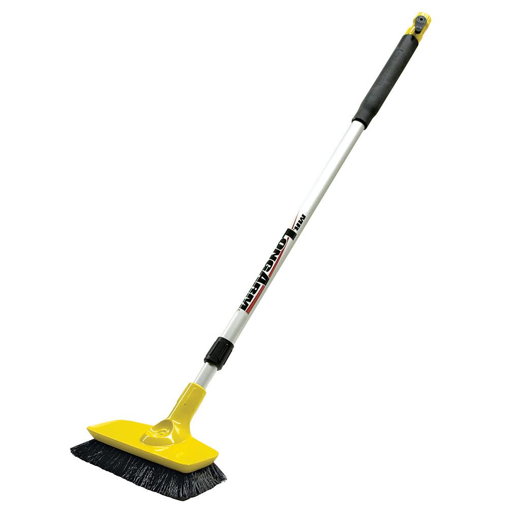 Mr Longarm Telewash Deck Scrub Brush and Flow-Thru Pole - Ascmtools