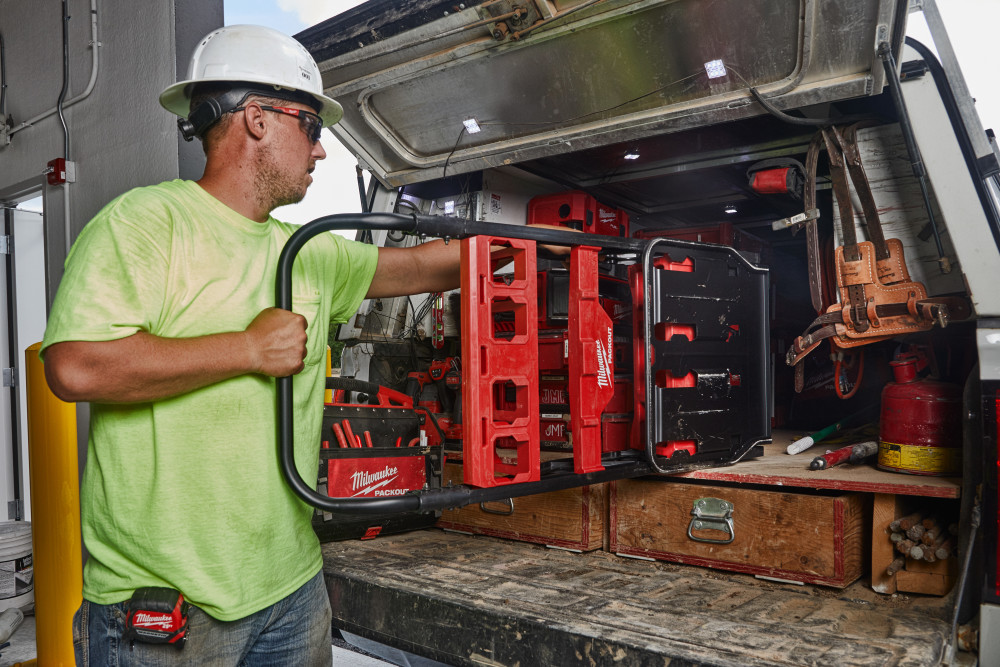 Milwaukee PACKOUT XL Tool Box and 2 Wheel Cart Bundle - Ascmtools