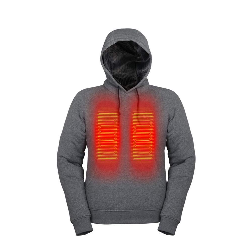 Mobile Warming Phase 2.0 Hoodie Mens Gray XL - Ascmtools