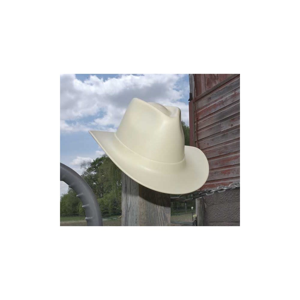 Occunomix Hard Hat Tan Vulcan Cowboy Style One Size Fits Most - Ascmtools