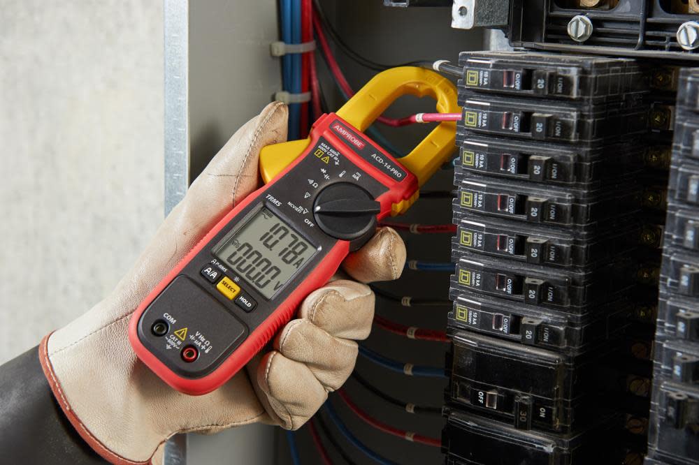 Amprobe Dual Display 600 A TRMS Clamp Meter - Ascmtools