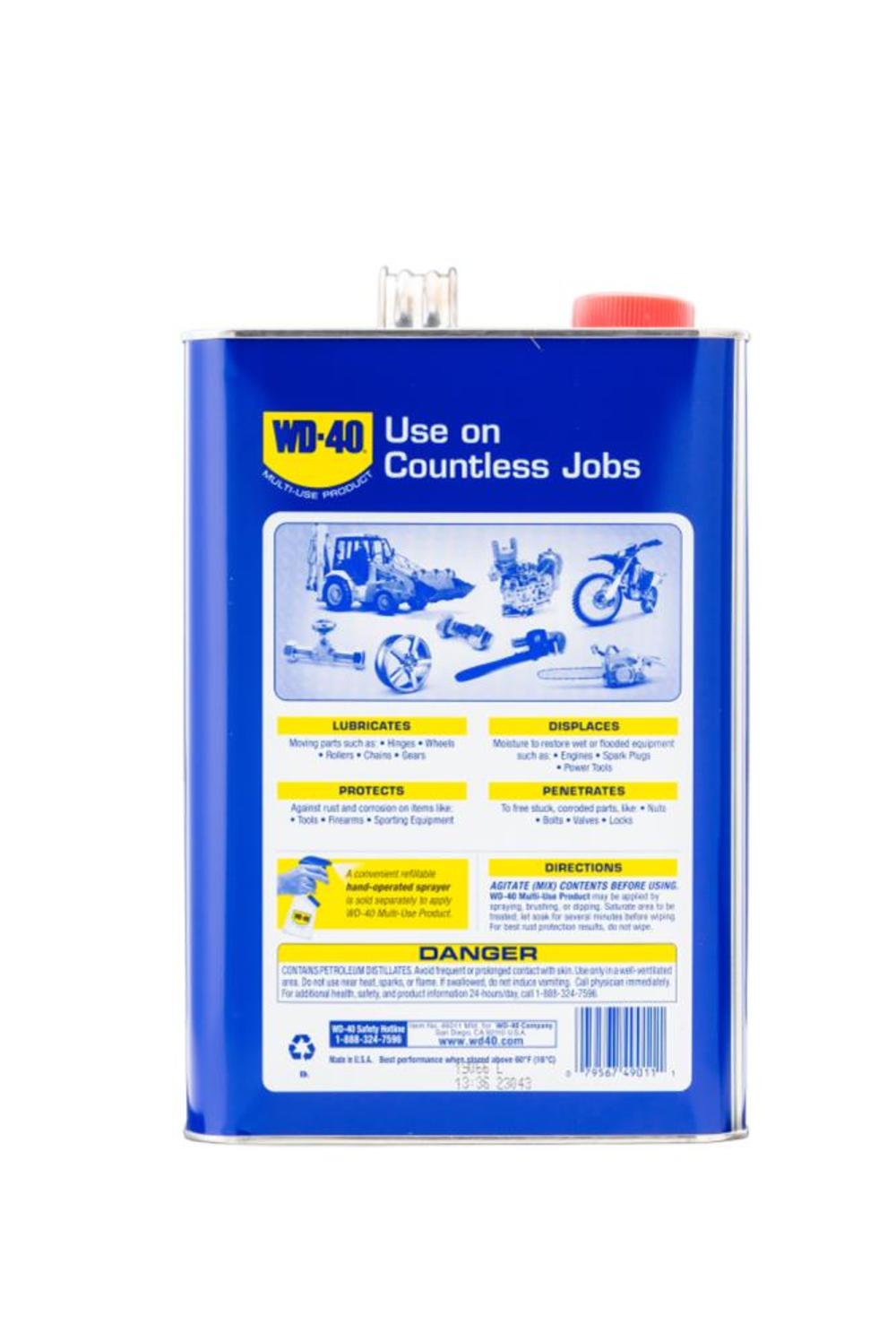 WD40 Multi-Use Product One Gallon - Ascmtools