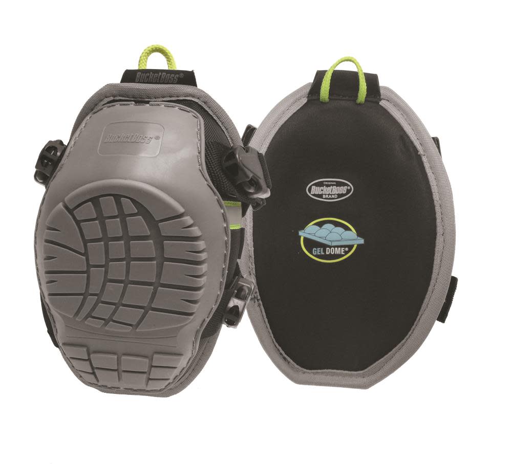 Bucket Boss Molded GelDome Nonmar Knee Pads - Ascmtools