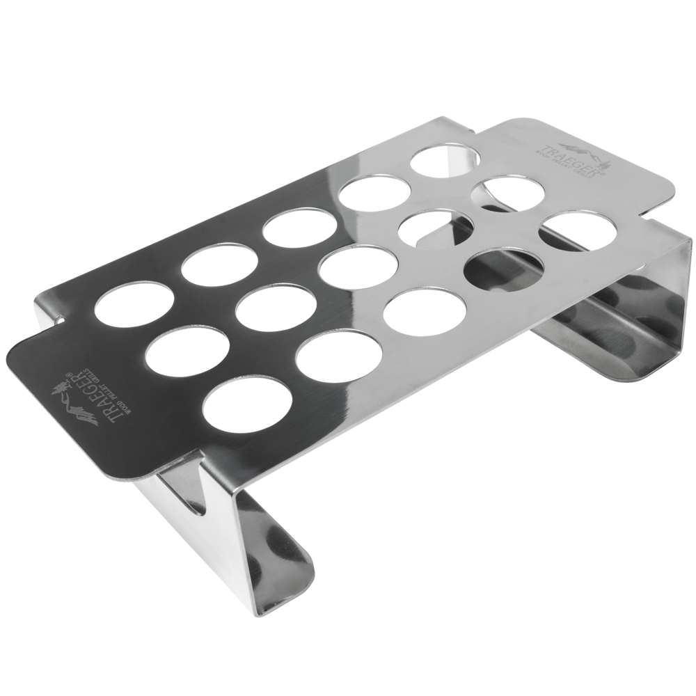 Traeger Stainless Steel Smoked Jalapeo Popper Tray Holds up to 15 Peppers - Ascmtools