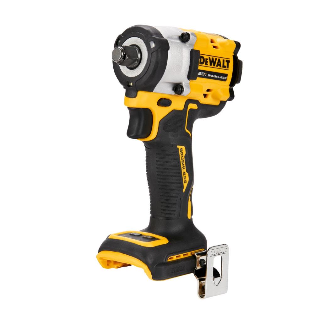 DEWALT ATOMIC 20V MAX 1/2″ Impact Wrench Hog Ring Anvil 5Ah Bundle - Ascmtools