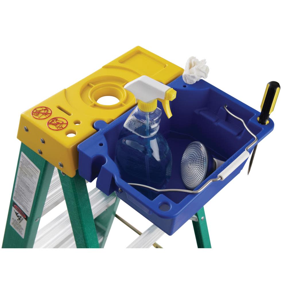 Werner 8 Ft. Type II Fiberglass Step Ladder - Ascmtools