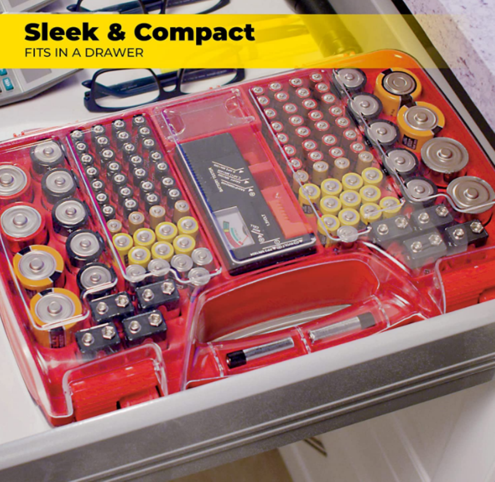 Battery Daddy Battery Storage Case - Ascmtools