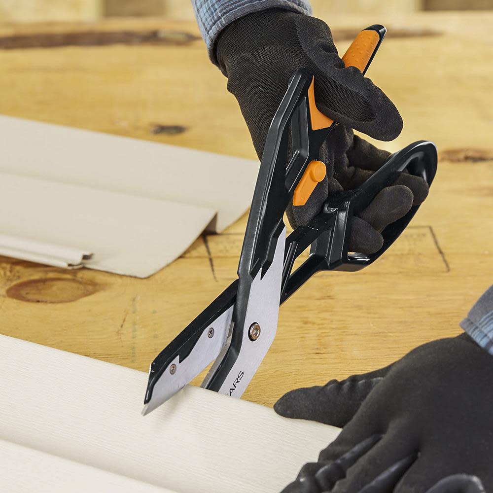 Fiskars PRO PowerArc Easy Action Aluminum Tin Snips - Ascmtools
