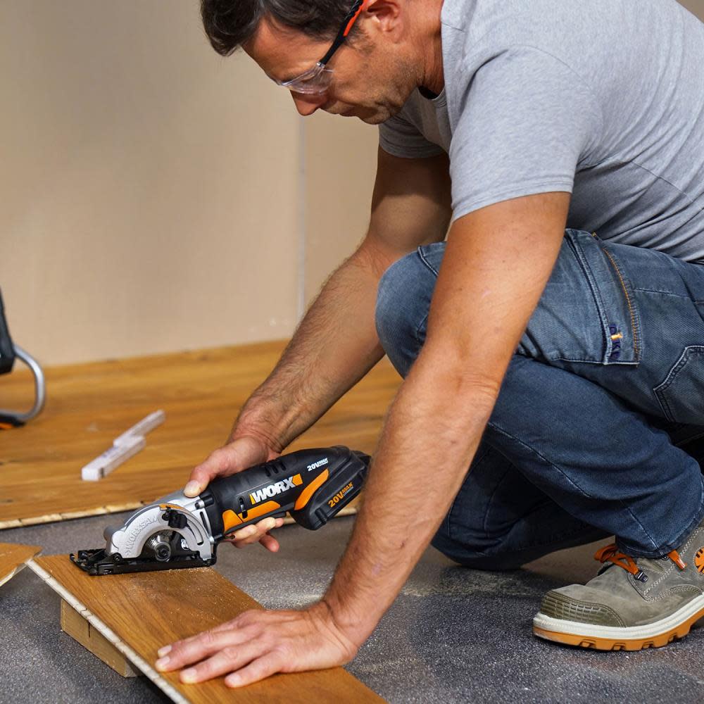 Worx 20v 6-1/2″ Circular Saw ExacTrack Kit - Ascmtools