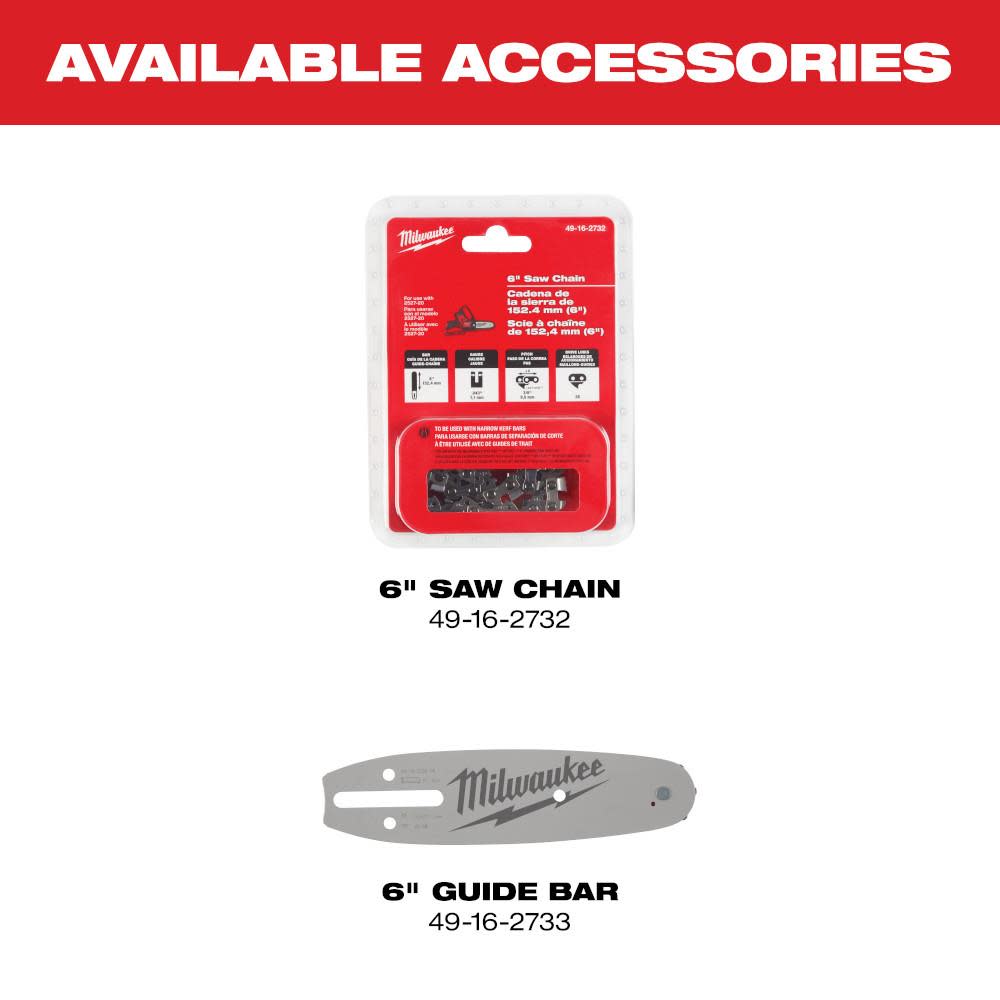 Milwaukee M12 FUEL HATCHET 6″ Pruning Saw Kit - Ascmtools