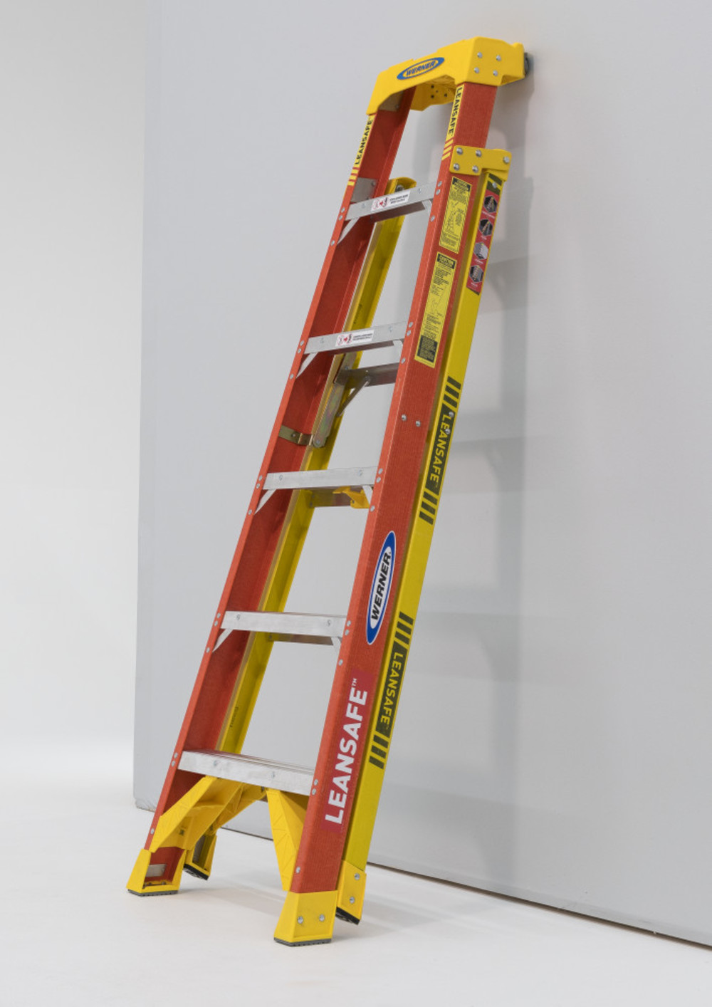 Werner 10Ft LEANSAFE Type IA Fiberglass Leaning Ladder - Ascmtools
