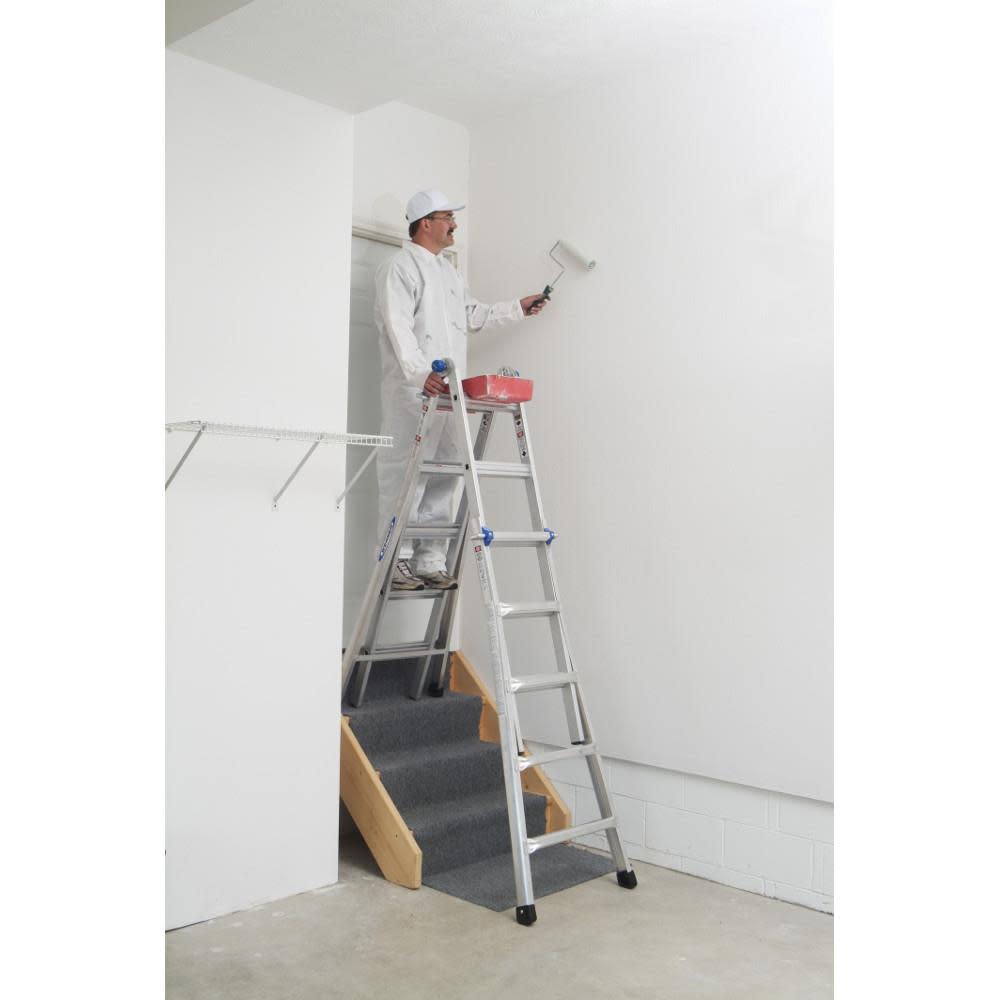Werner 22 Ft. Reach Height Type IA Aluminum Multi-Position Ladder - Ascmtools