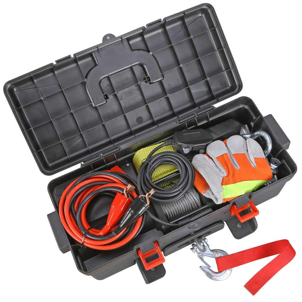 DK2 Trojan Utility Winch with Steel Cable - Ascmtools