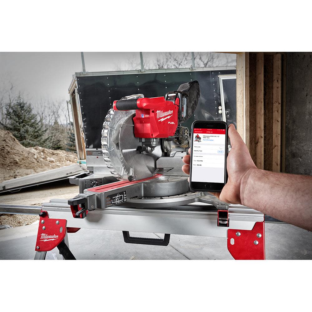 Milwaukee M18 FUEL 12″ Dual Bevel Sliding Compound Miter Saw Reconditioned - Ascmtools