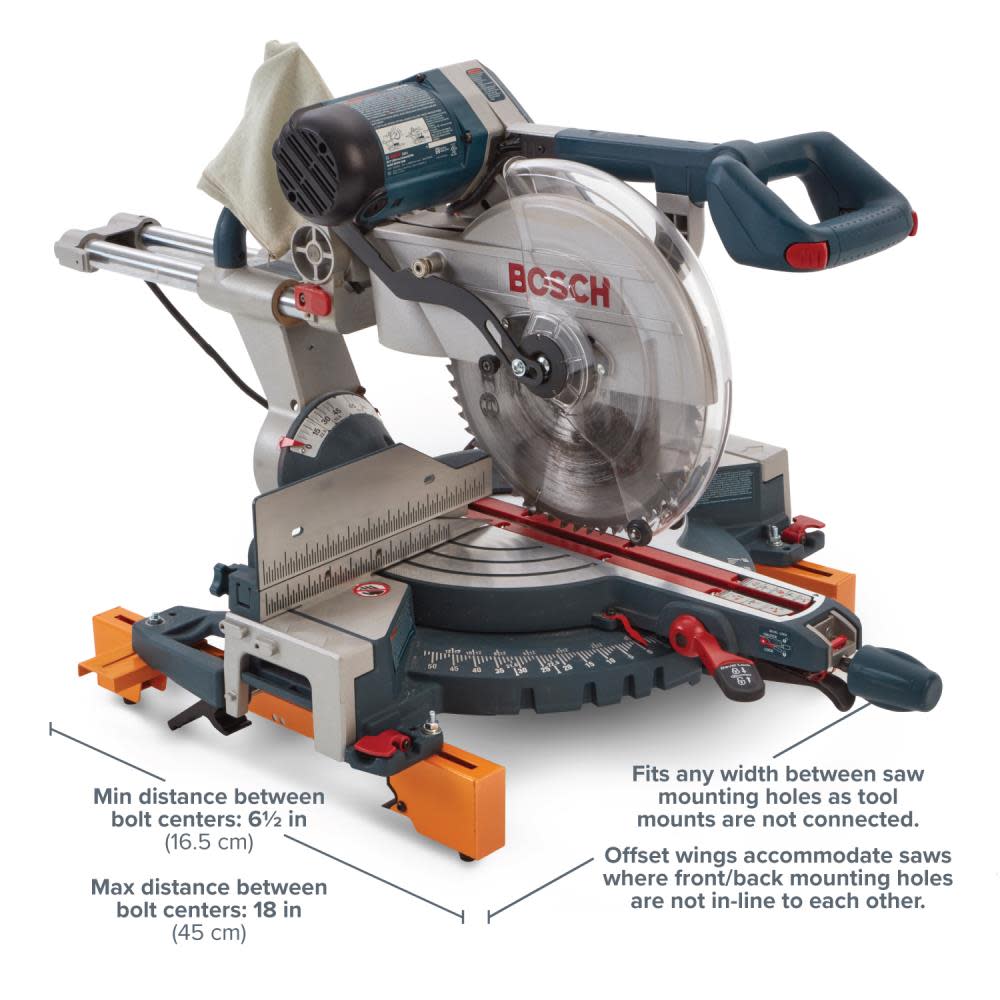 Bora Portamate Miter Saw Stand with Pedestal Roller - Ascmtools