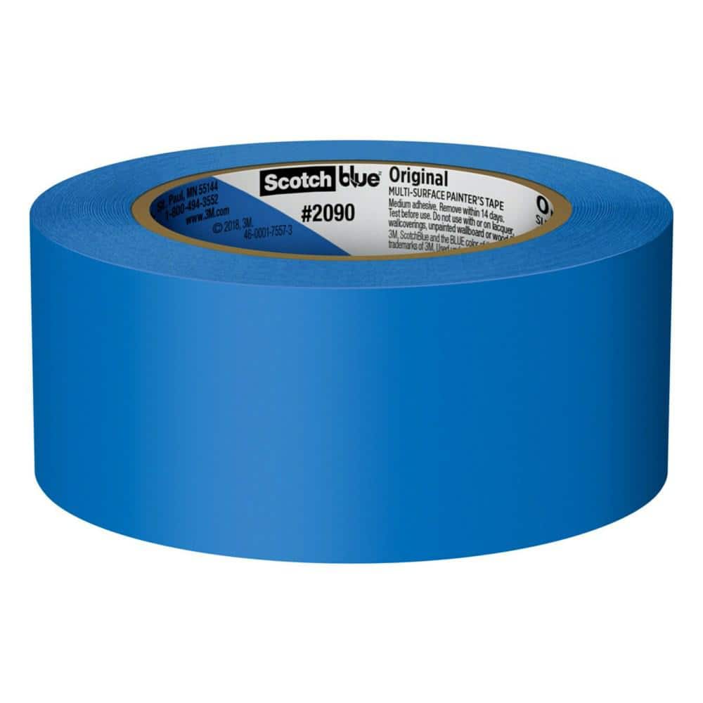 3M ScotchBlue Original Painters Tape 1.41″ x 60yd 6pk - Ascmtools