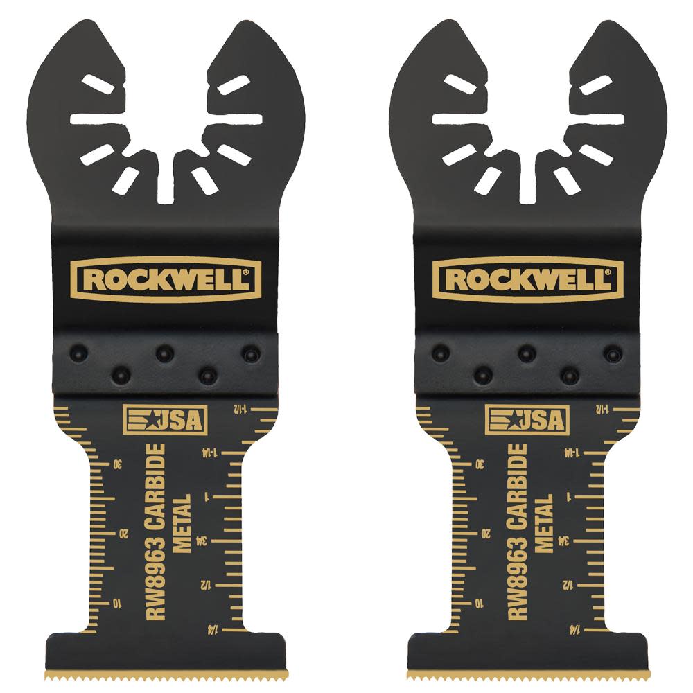 Rockwell 2-Pack Carbide Oscillating Tool Blades - Ascmtools