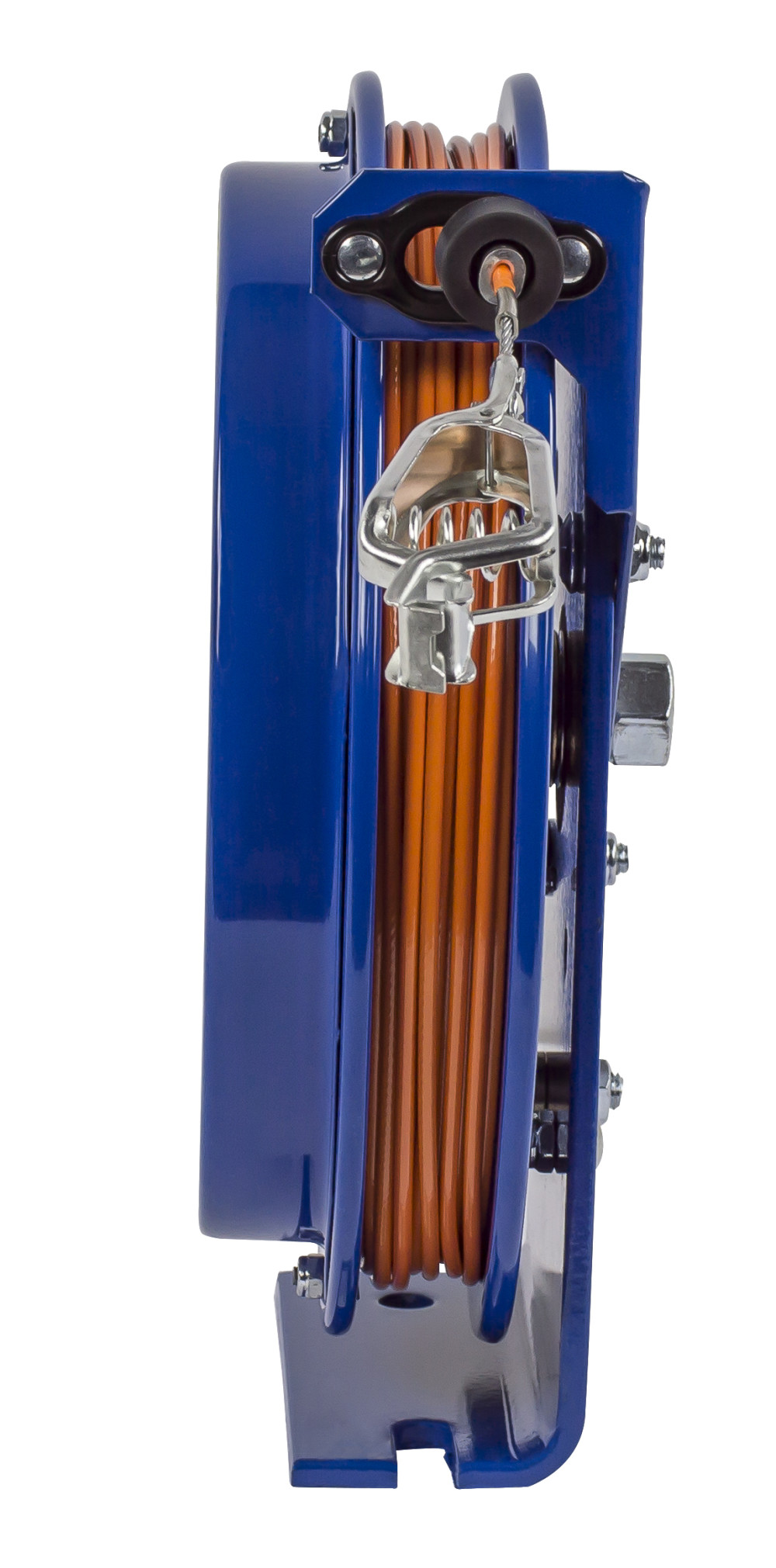 Coxreels Spring Rewind Static Discharge Cable Reel 75′ Cable - Ascmtools