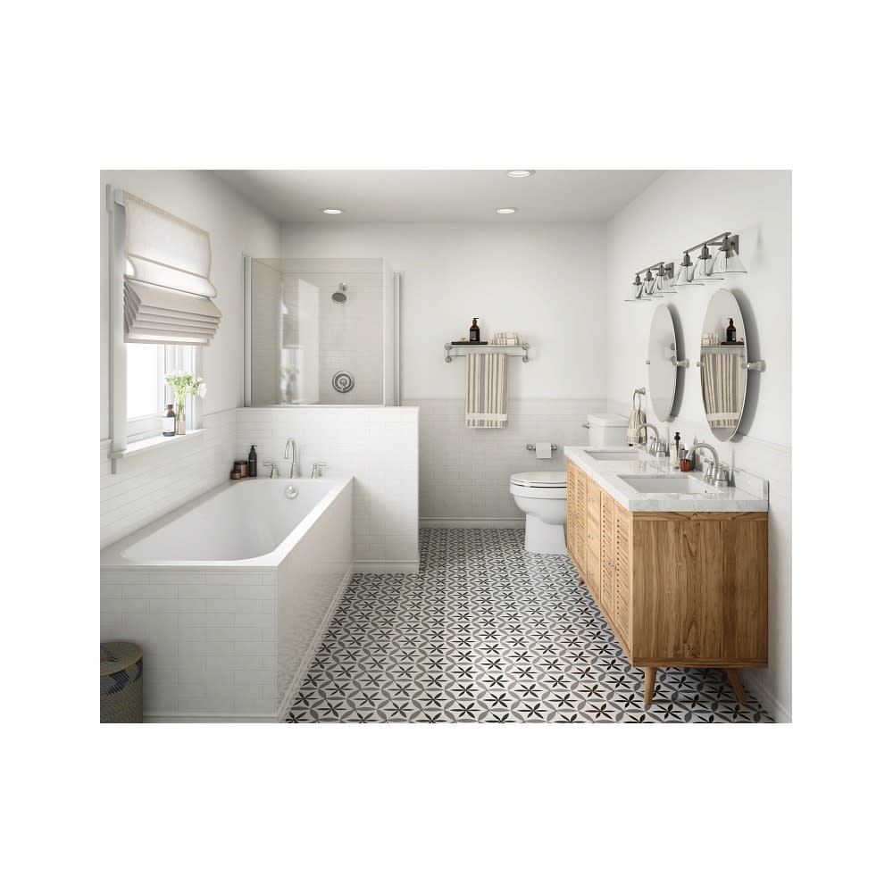 Moen Banbury Bathroom Faucet Spot Resist Nickel 2 Handle High Arc - Ascmtools