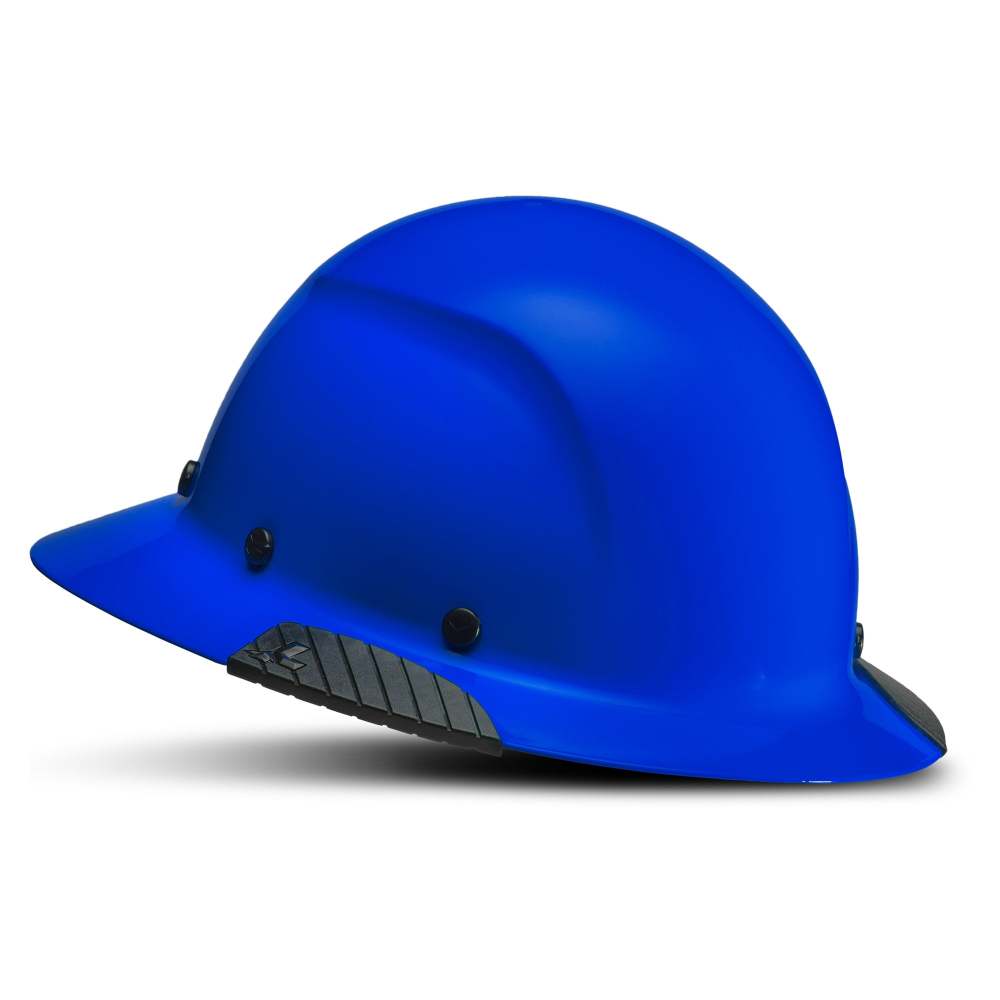 Lift Safety Hard Hat DAX Blue Carbon Fiber Full Brim - Ascmtools